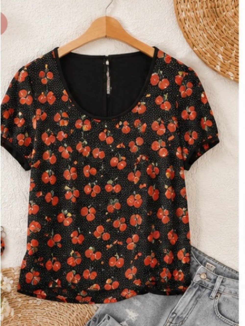 Cherry Print Shirt